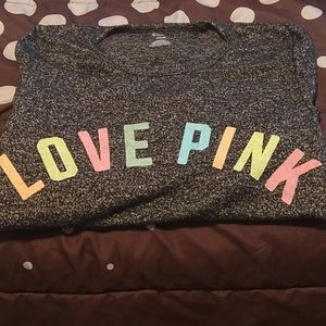 VS Pink Logo Cozy Sleep Shirt